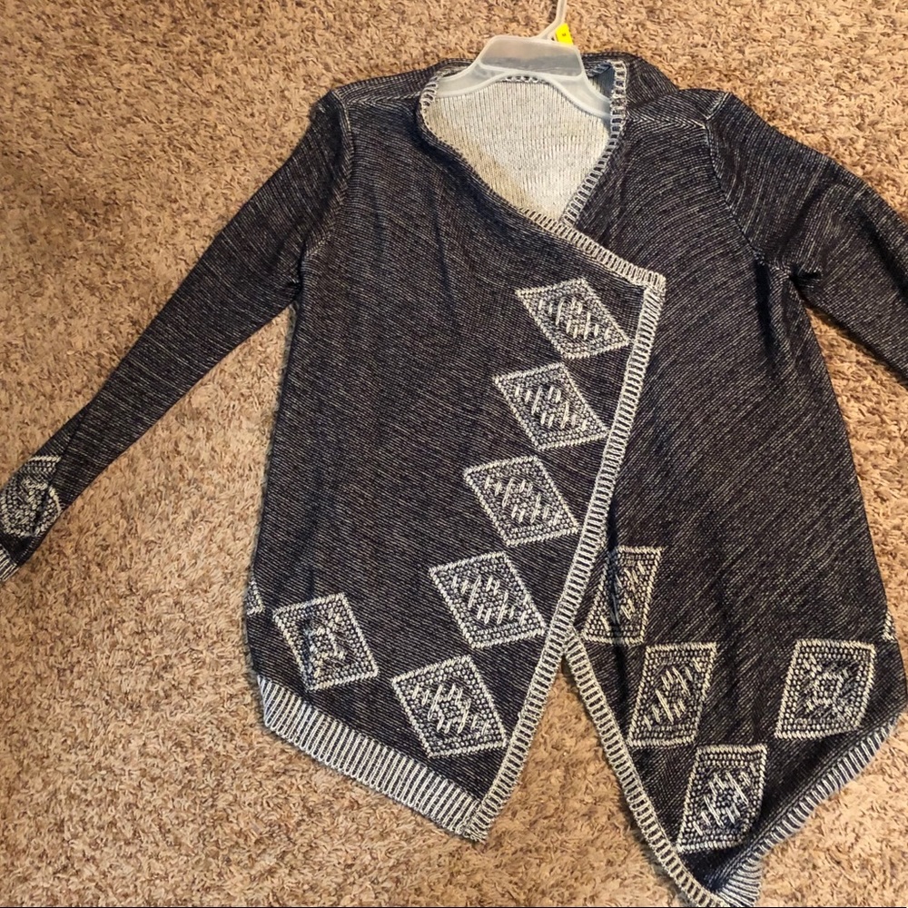 ladies m navy blue cardigan
